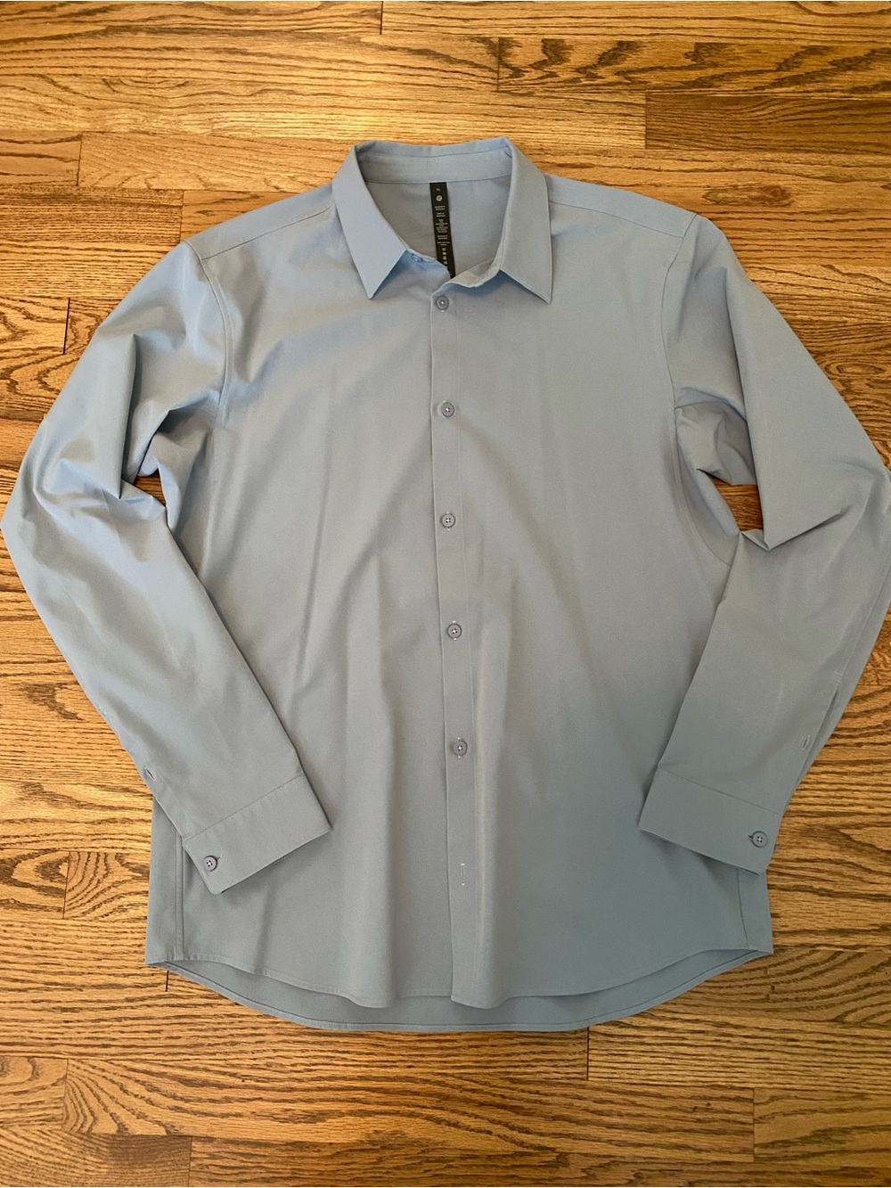 Light Blue/ gray toned Men's Dress Shirt
